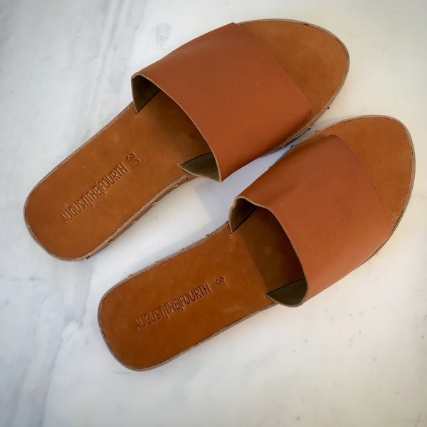 BERLIN Slippers - Tan